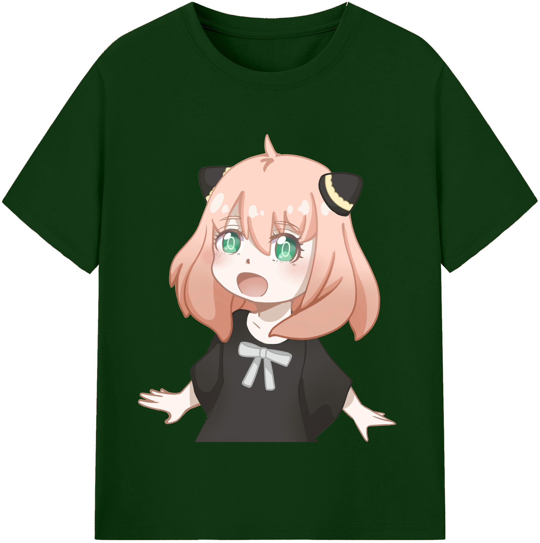 （画像用） SPY×FAMILY间谍家家酒 綿100％半袖Tシャツ（フロントプリント）